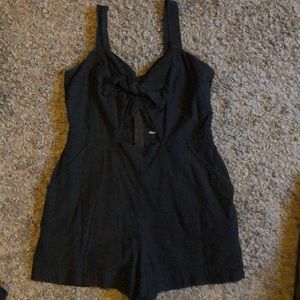 Open front Romper
